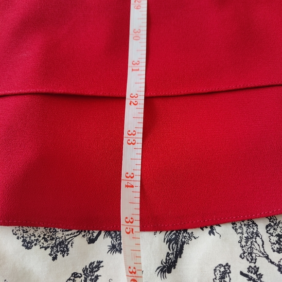 ❤️ red 🍒 Liz Claiborne A-line dress | size 10 - Picture 2 of 12